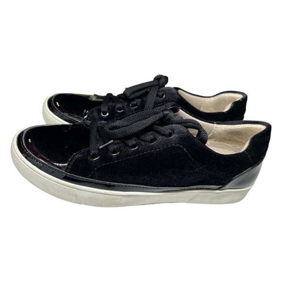 Naturalizer 8 black patent velvet lace up casual shoes comfort business neutral - Picture 4 of 9